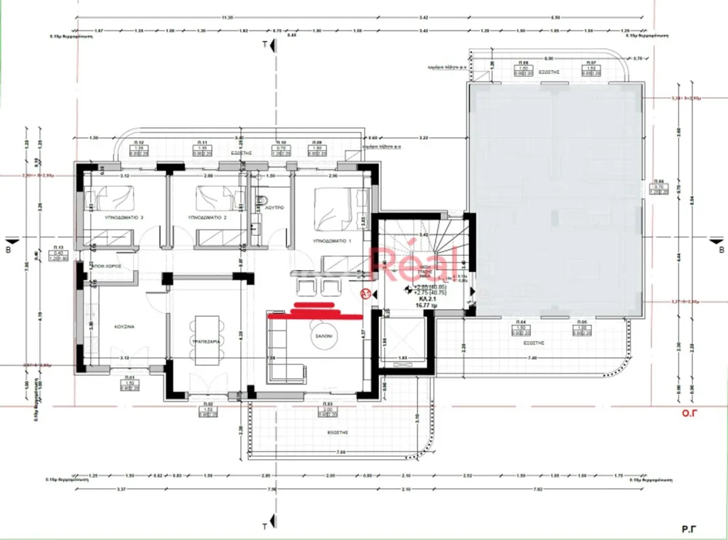 Plaan - Corner Apartment with Garden in Thermi Centre