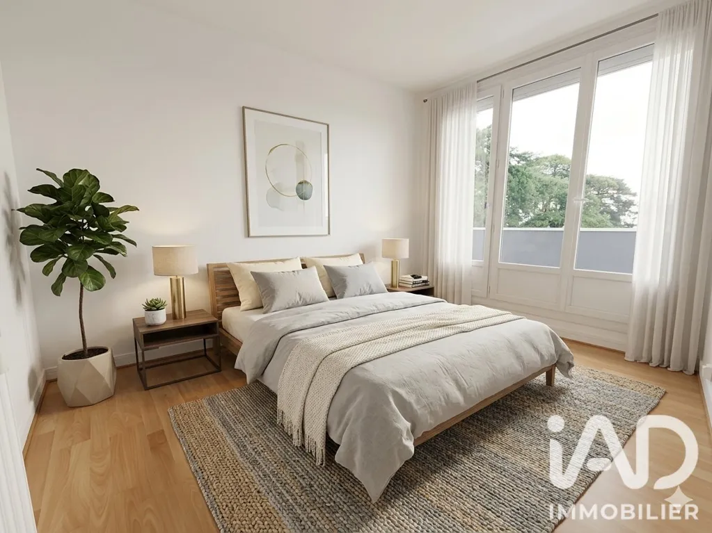 Camere da letto - Renovated Flat with Balcony in St Herblain