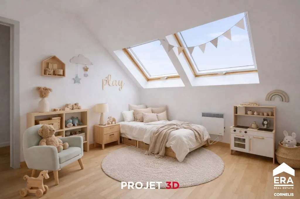 Camere da letto - Duplex Apartment with Terrace in Anderlecht