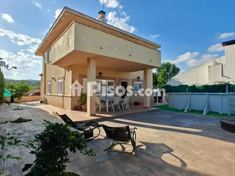Terrass - Chalet with Pool in Macastre