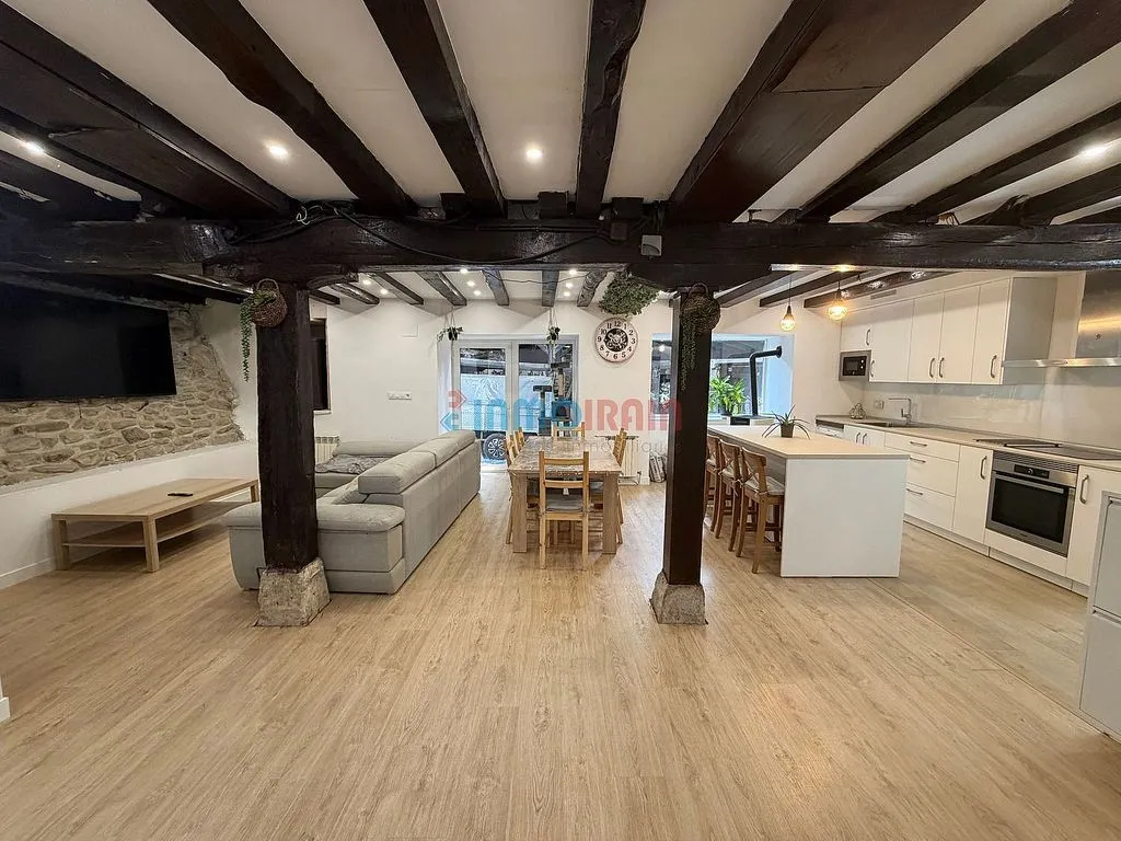 Séjour - Chalet with Pool and Terrace in Ataun