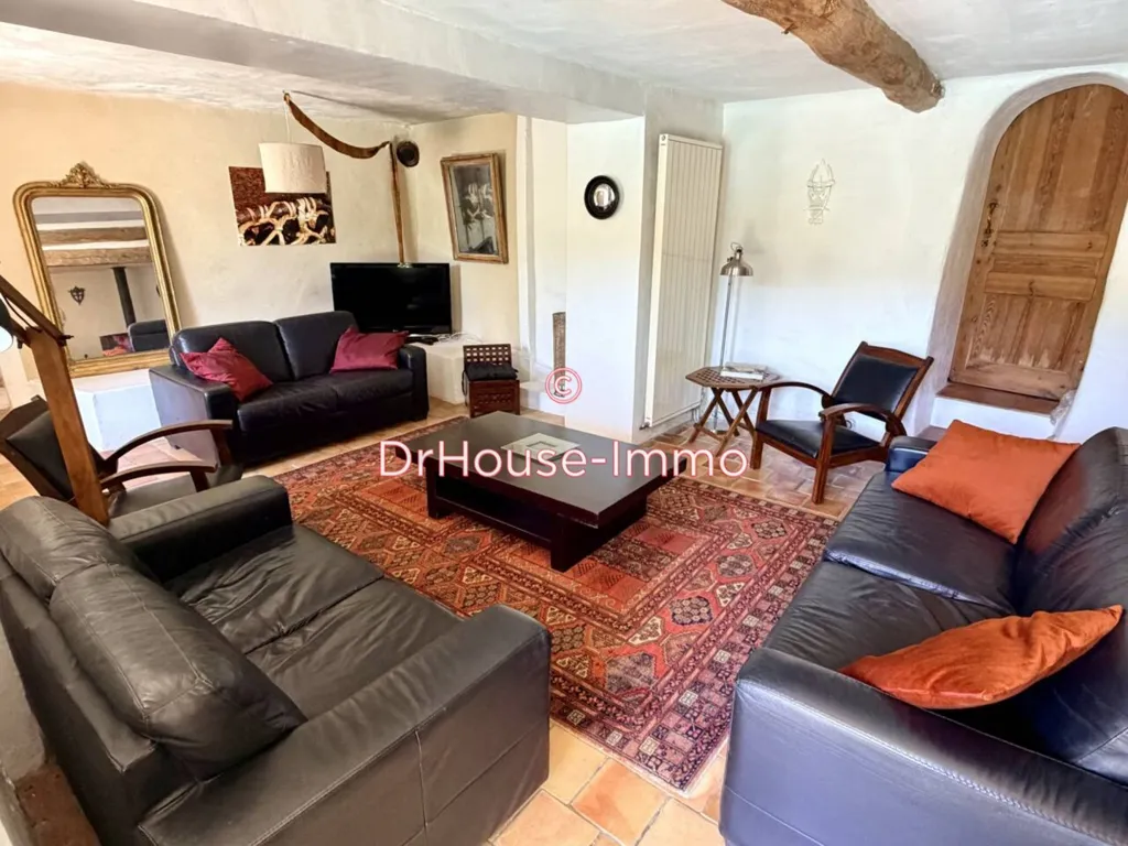 Soggiorno - Renovated Mas with Pool in Villecroze