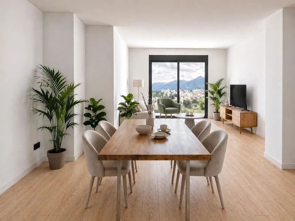 Söögituba - Apartment with Terrace and Garage in Onda