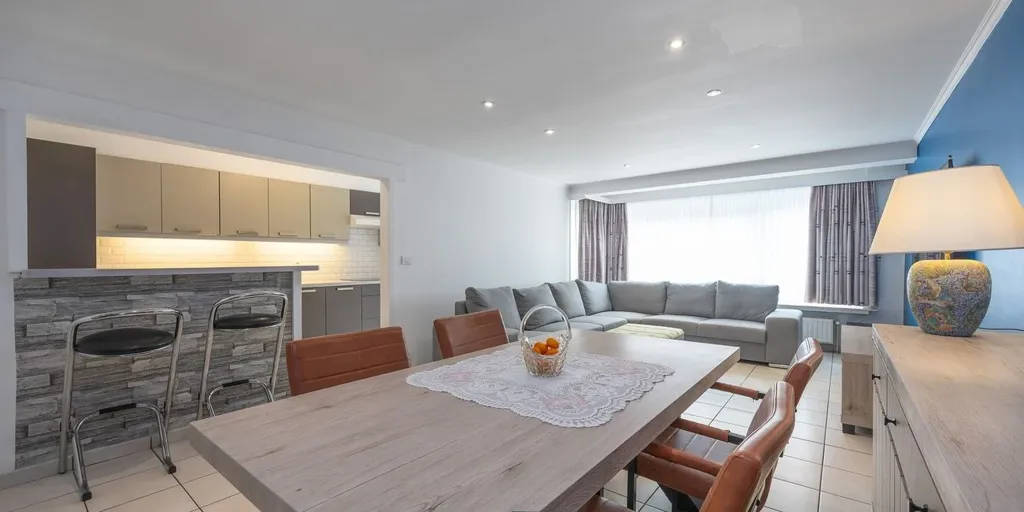 Dining Room - Bright Apartment with Central Location in Ostend