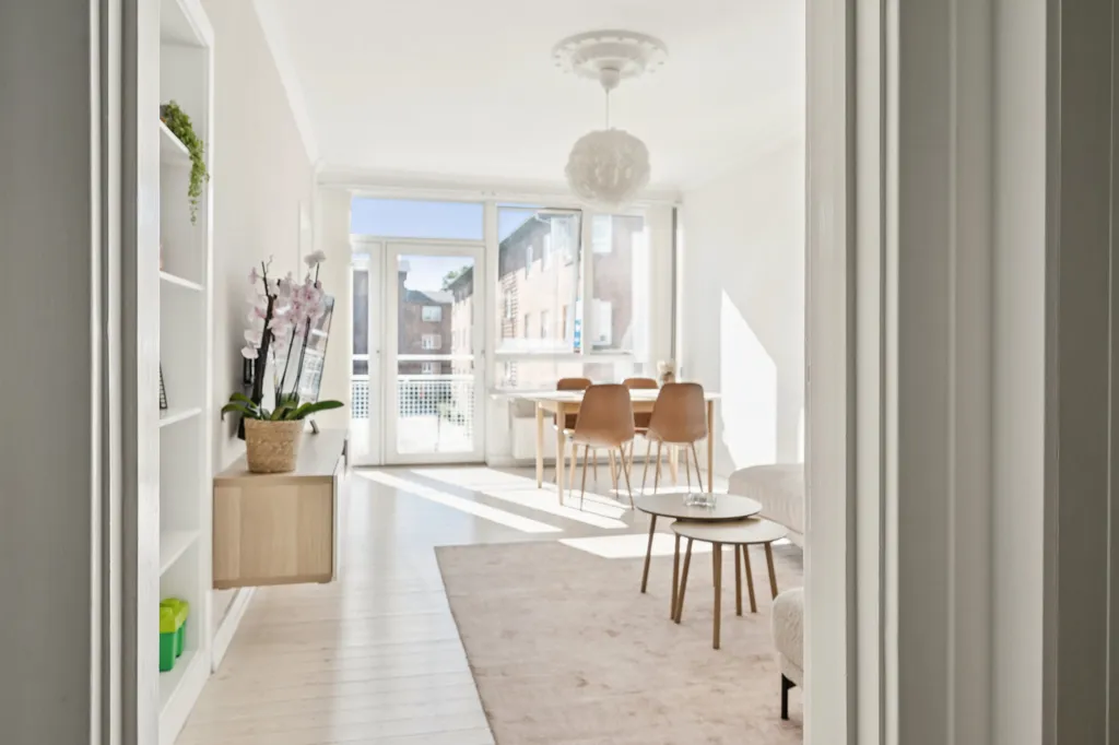 Séjour - Apartment with Balcony in Kongens Lyngby