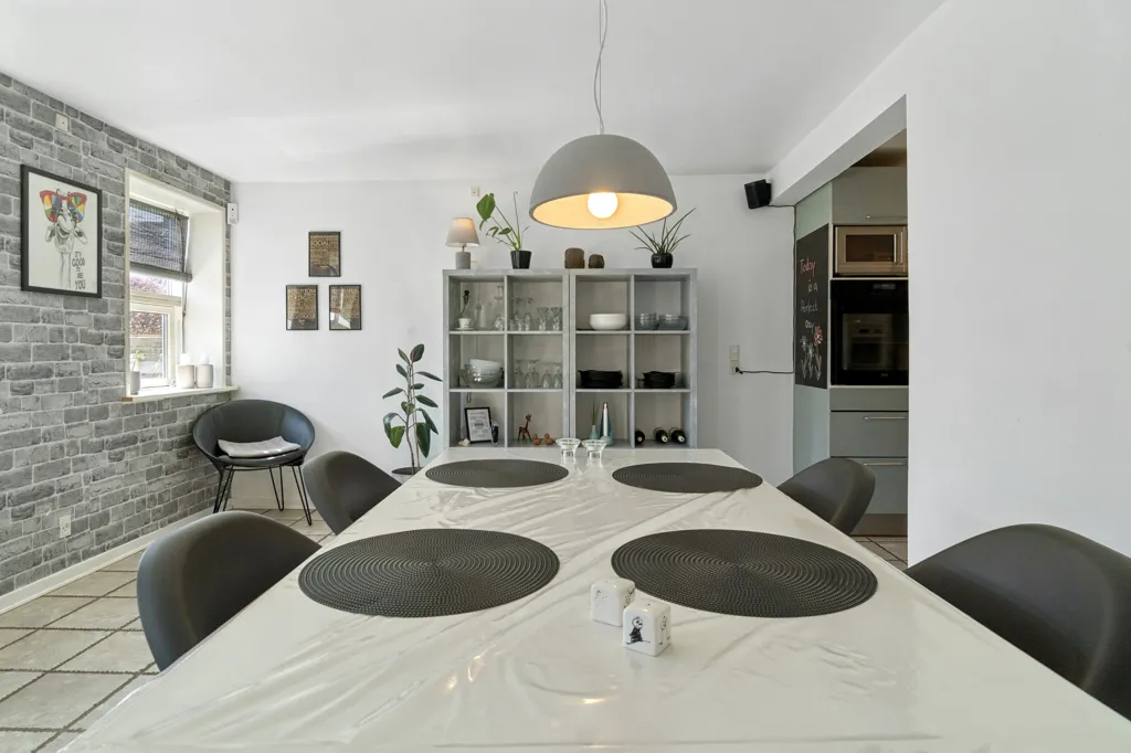Dining Room - Villa with Garden in Randers SØ