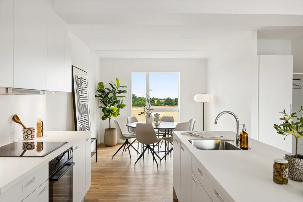 Köök - 2-Bedroom Flat with Modern Kitchen in Hedehusene