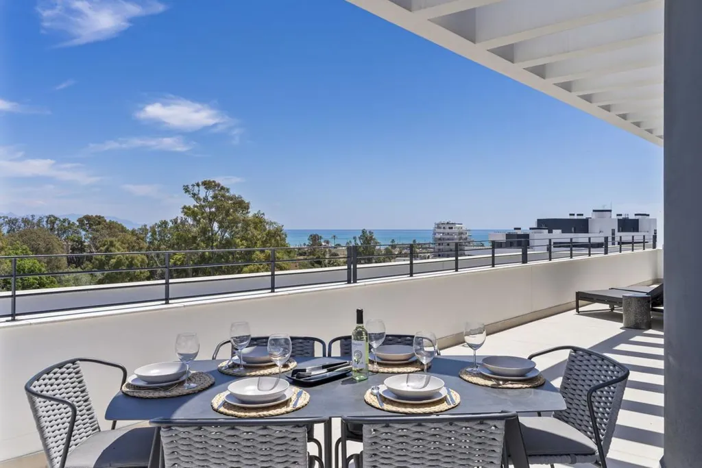 Balcone - Penthouse with Pool in Torremolinos