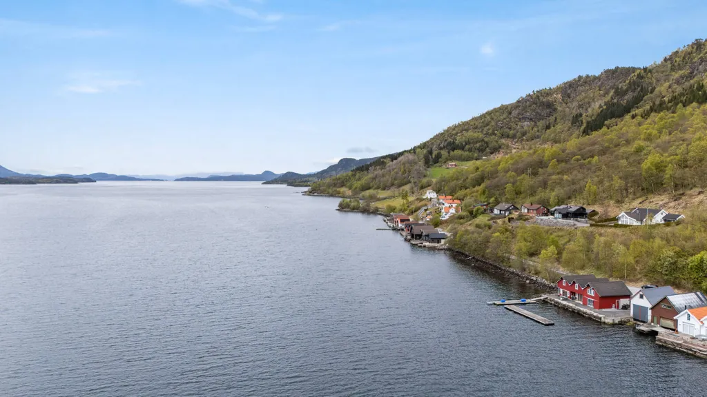Õhuvaade - Naust with Sea View in Ølen
