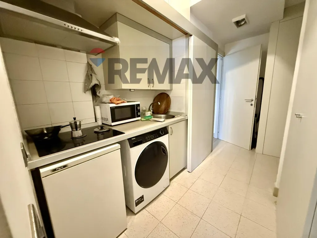 Köök - Elegant Studio with Balcony in Porta Maggiore