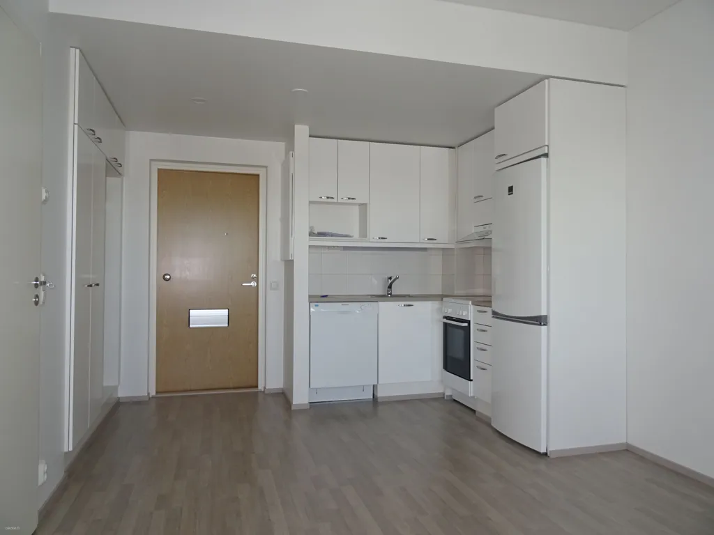 Köök - Apartment with Balcony in Ritaharju, Oulu