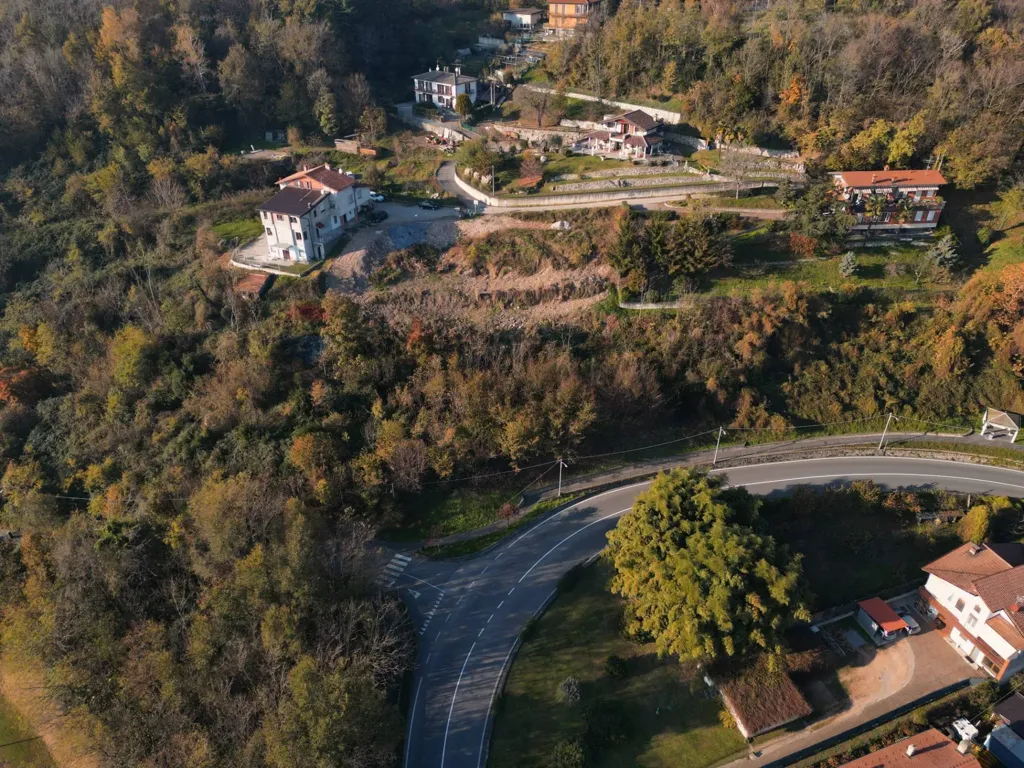 Õhuvaade - New Villa with Panoramic View in Viggiù