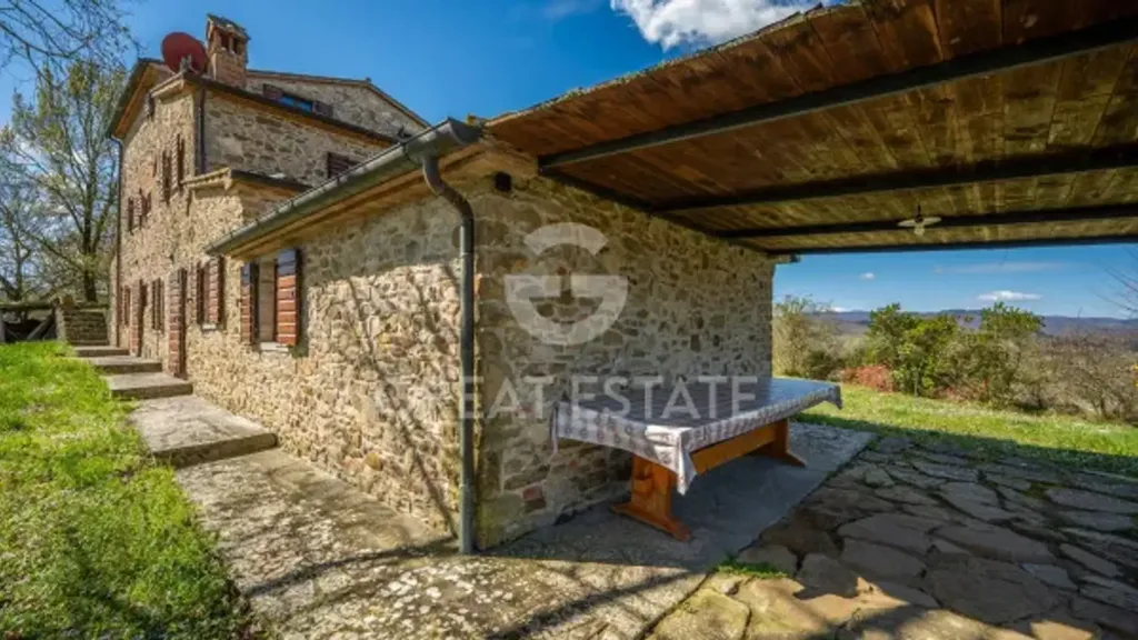 Exterior - Restored Tuscan Casale with Pool in Padonchia