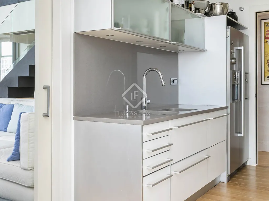 Kitchen - Contemporary Apartment with Sea Views in Diagonal Mar
