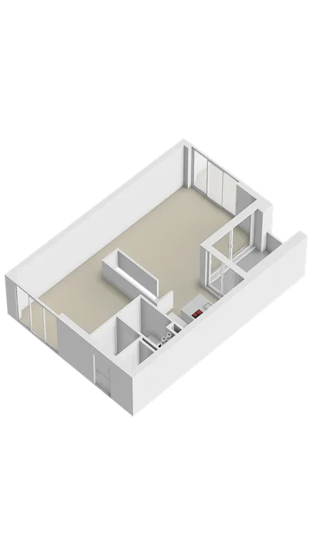 Planimetria - Maisonnette with Garden and Balcony in Nieuwendam