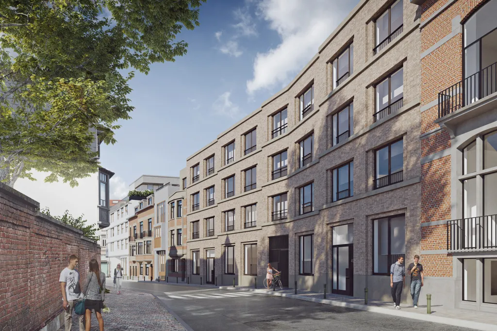New Build Apartment with Terrace in Elsene