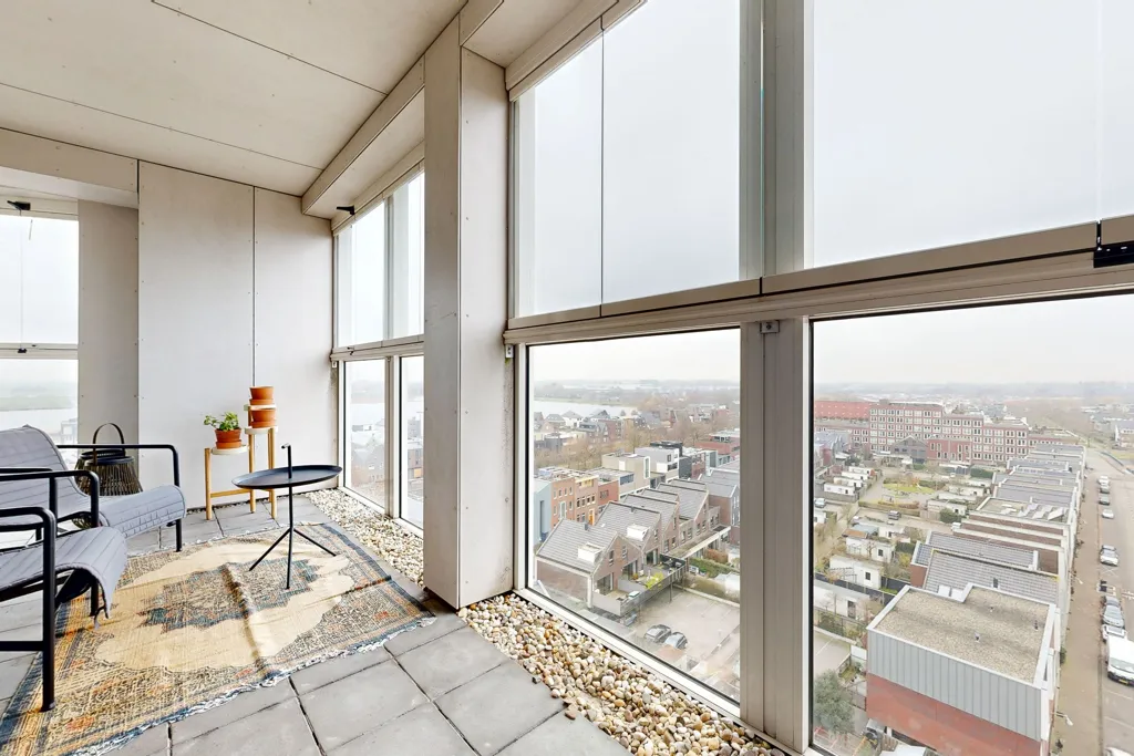 Balcon - Apartment with Panoramic View in Woerden