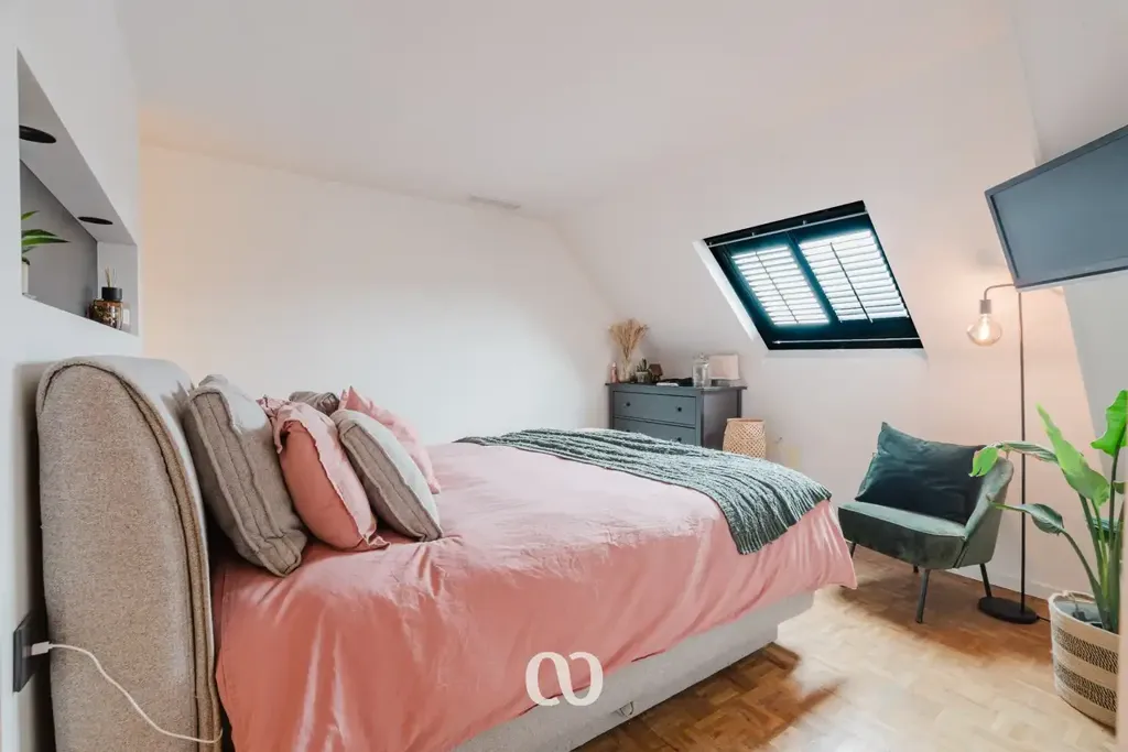 Camere da letto - Ready-to-Move Flat with Garden in Kruishoutem Centre
