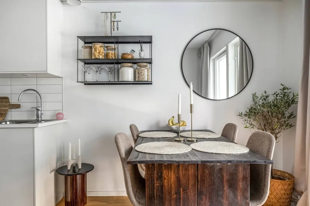Salle à manger - Modern Flat with Glass Balcony in Hägerneholm