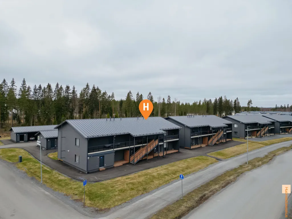 Õhuvaade - Modern 1st Floor Apartment with Sauna in Kärki