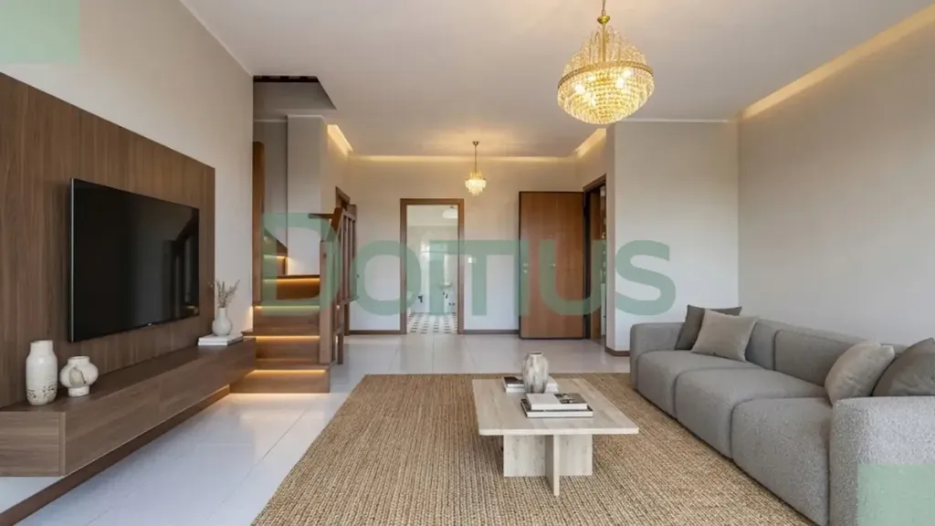 Living Room - Spacious Apartment with Balcony in Cesena
