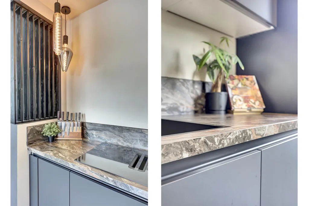 Köök - Fully Renovated Corner House with Garden in De Lier