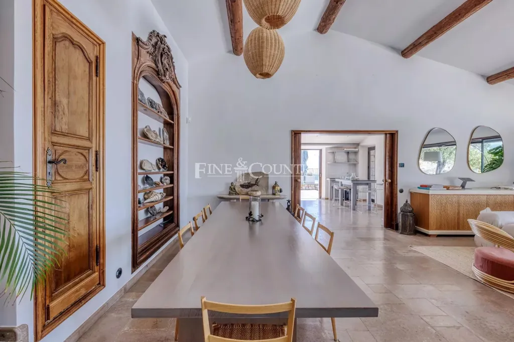 Salle à manger - Villa avec vue panoramique près de Cabris