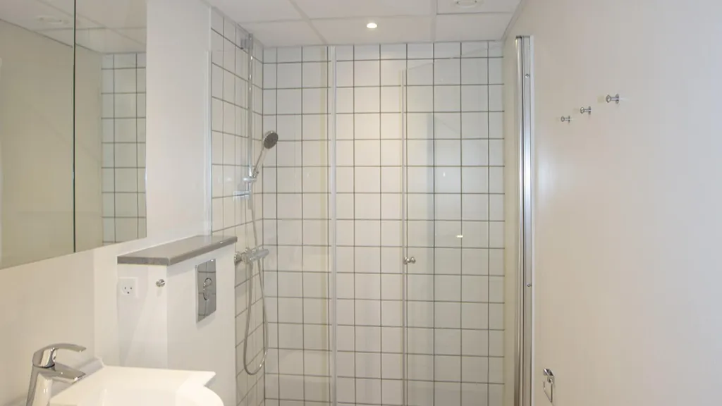 Salles de bain - 3-Bedroom Flat with Pets Allowed in Frederikshavn