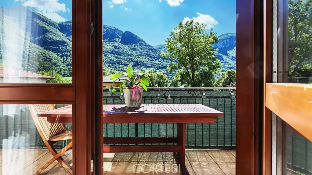 Balcon - Trilocale with Lake View in Ranzanico