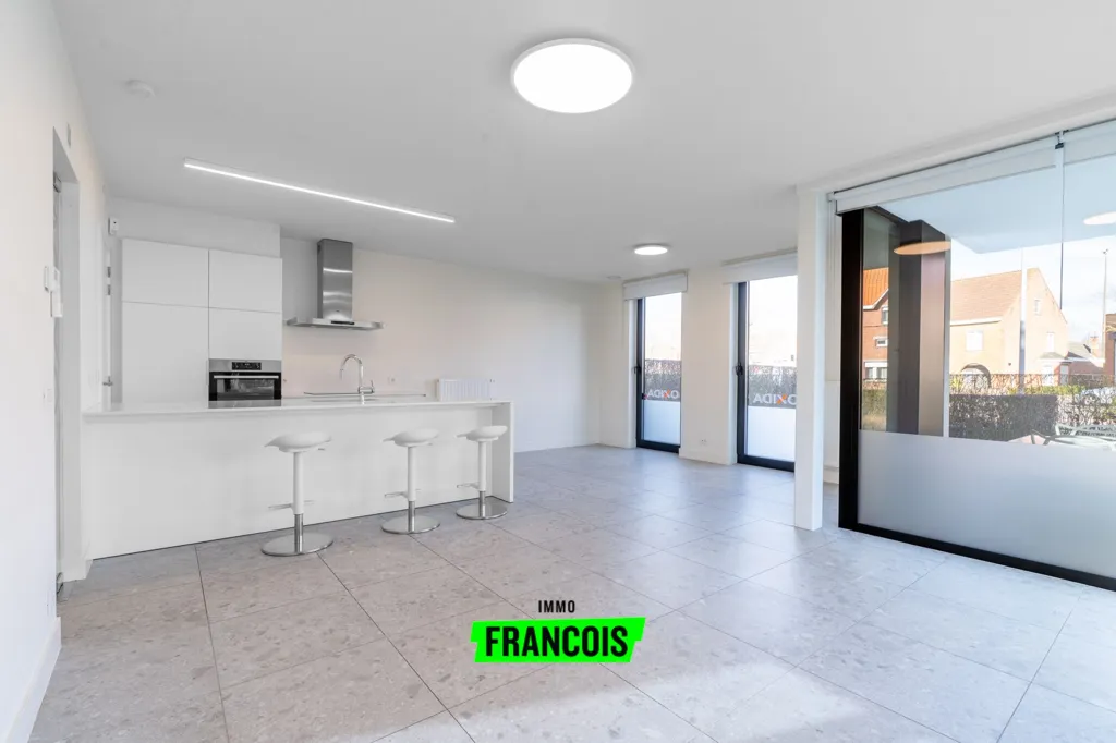 Cuisine - Appartement avec Jardin et Terrasse à Jabbeke