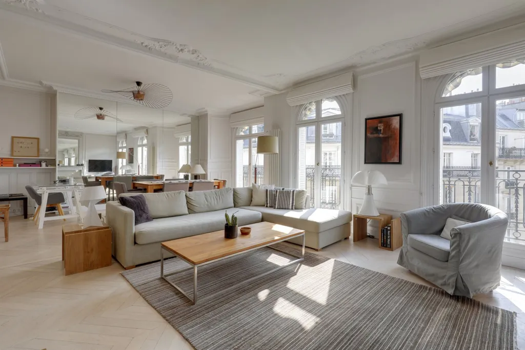 Soggiorno - Luxury Flat with Southern Views in Paris 16th