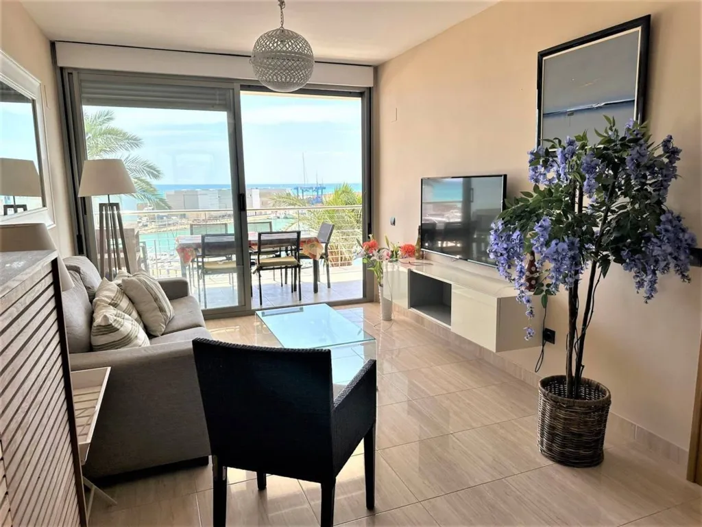 Séjour - Penthouse with Sea View in Benicarló