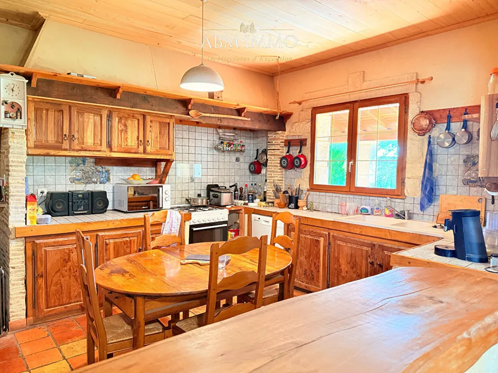 Cucina - Character House with Workshop in Naussannes