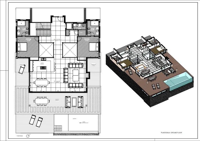 Floor Plan - Ultra-modern Villa with Panoramic Views in El Madroñal