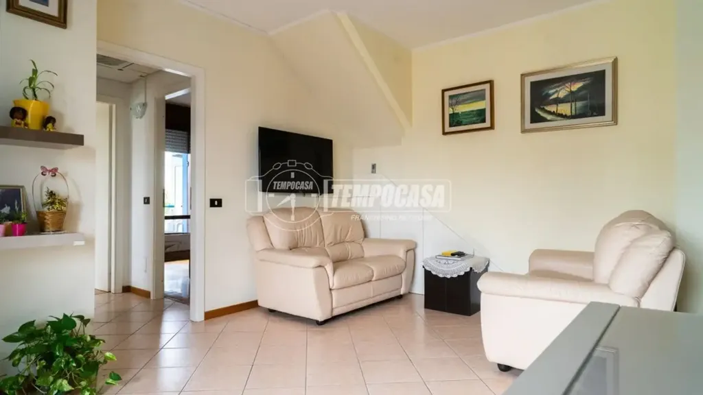 Séjour - Duplex Apartment with Terrace in Sassonia