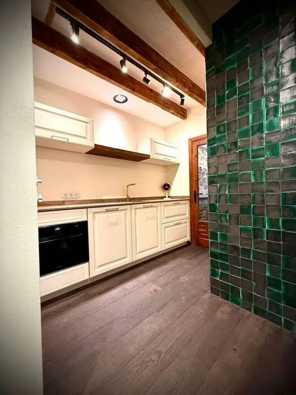 Köök - 1800s Apartment with Air Conditioning in Llucmajor