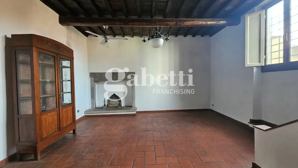 Soggiorno - Rustic-Style Apartment with Private Garden in Scandicci