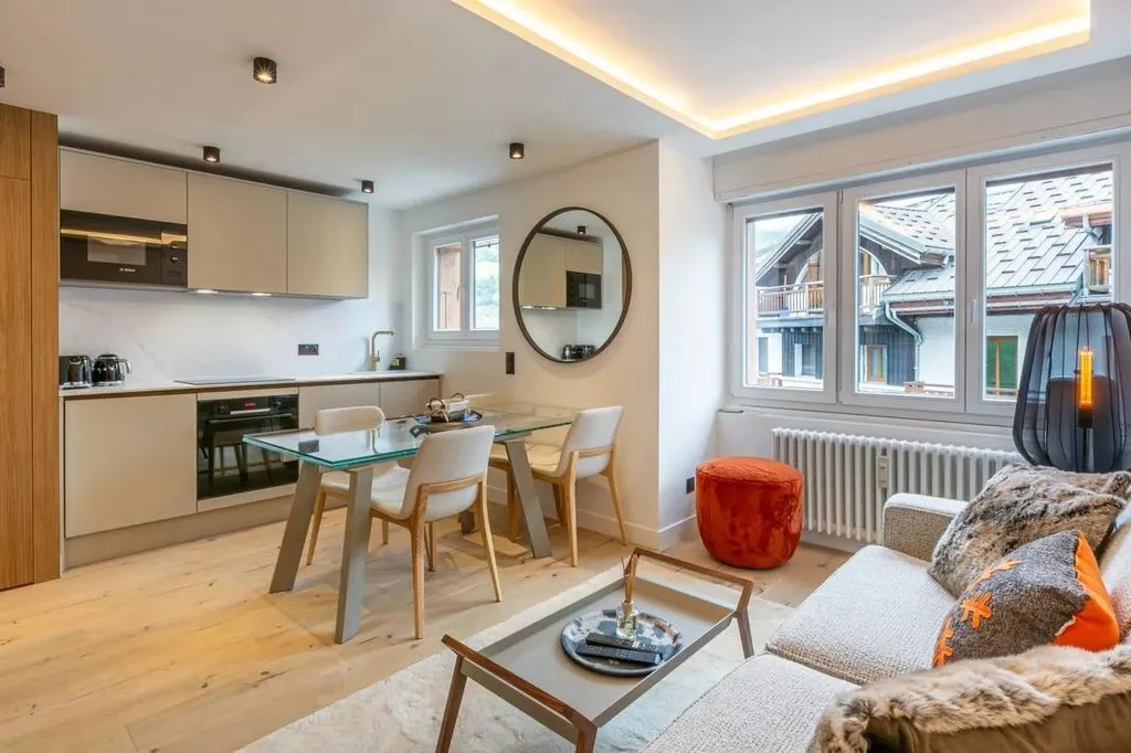 Elutuba - Luxury Apartment with Loft in Megève