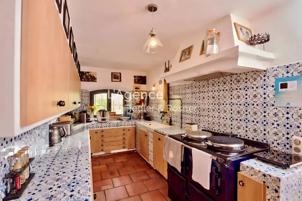 Köök - Single-Storey Villa with Pool in Ramatuelle