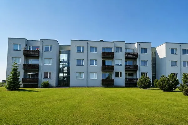 Exterior - Spacious Flat with Balcony in Luunja