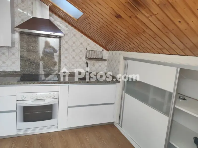 Kitchen - Modernised Loft with West Terrace in Vigo