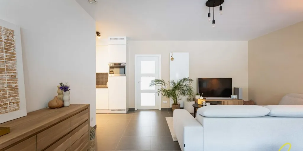Séjour - Appartement avec 2 Terrasses à Onkerzele