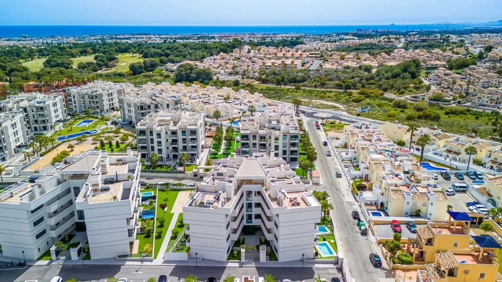 Vue aérienne - Penthouse with Terrace in Villamartin, Alicante