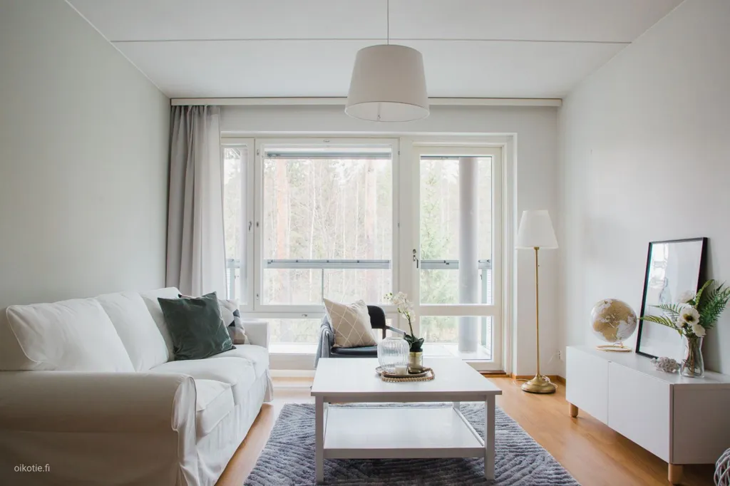 Soggiorno - Apartment with Balcony in Kuopio