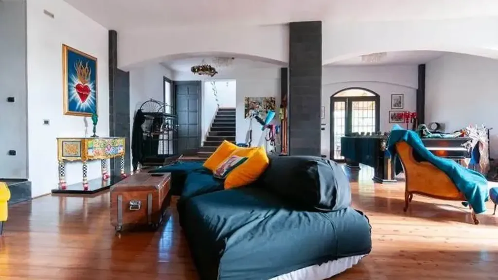 Living Room - Villa with Fruit Garden in Siracusa