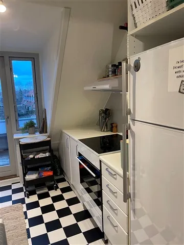 Köök - Renovated Apartment with Balcony in Aabyhøj
