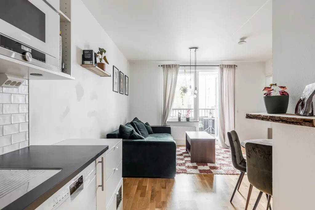 Cuisine - Modern Flat with Balcony in Örebro