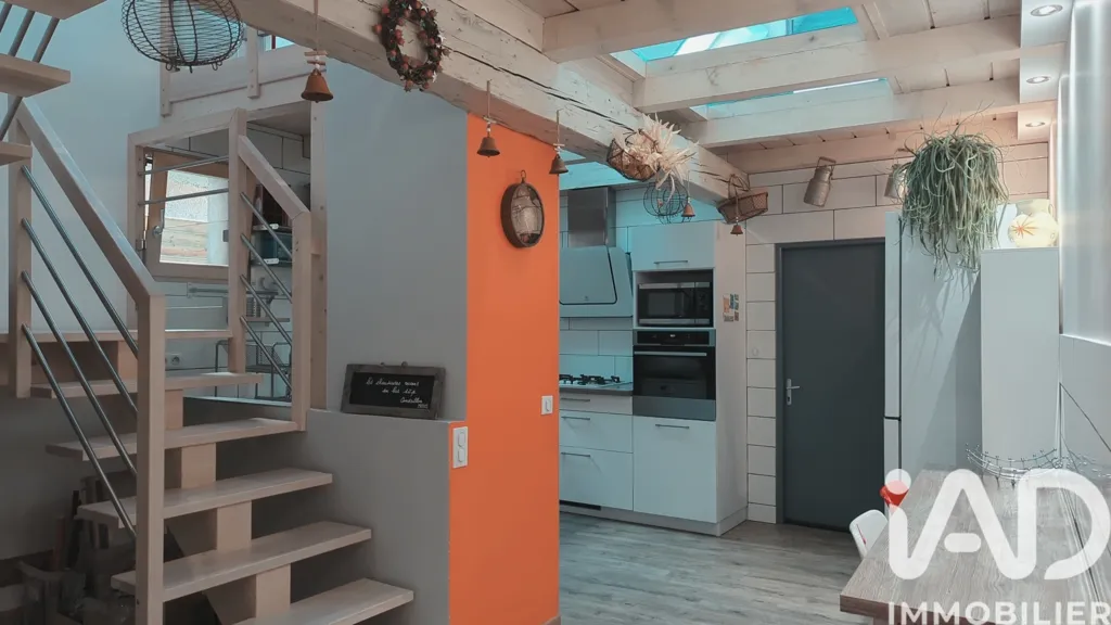 Kitchen - Triplex with Terraces in Rochejean