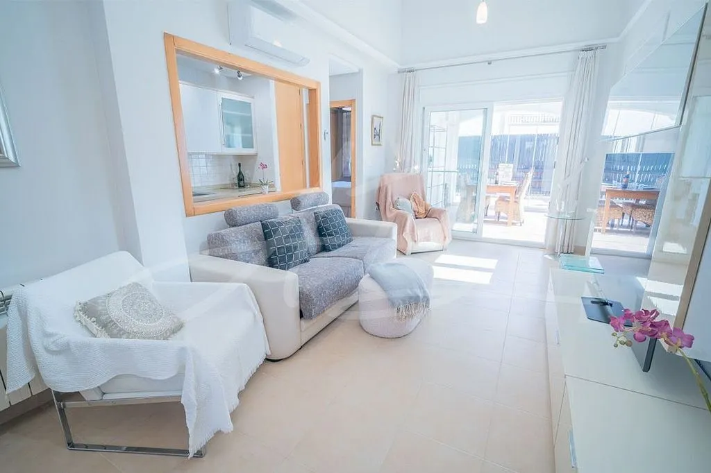 Living Room - Chalet with Garden and Terrace in Mar Menor Golf