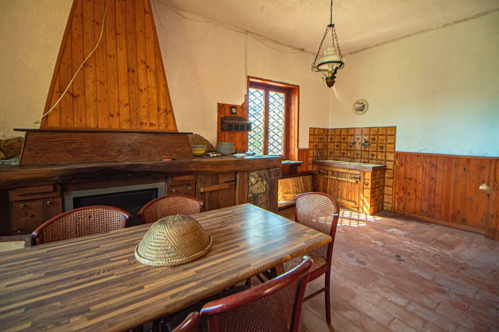 Salle à manger - Villa with Terrace in Borgorose